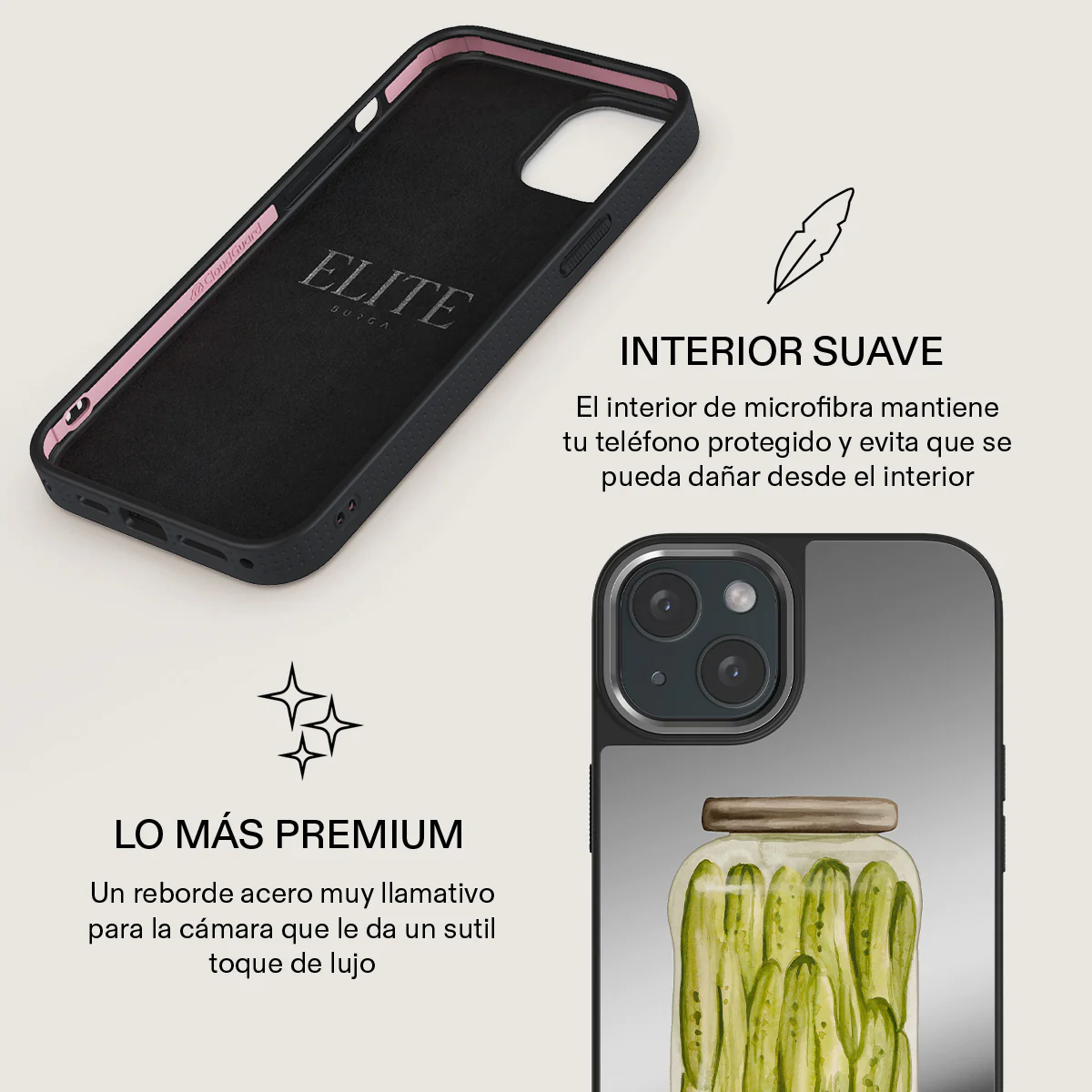 Pickled - iPhone 15 Funda - Image 40