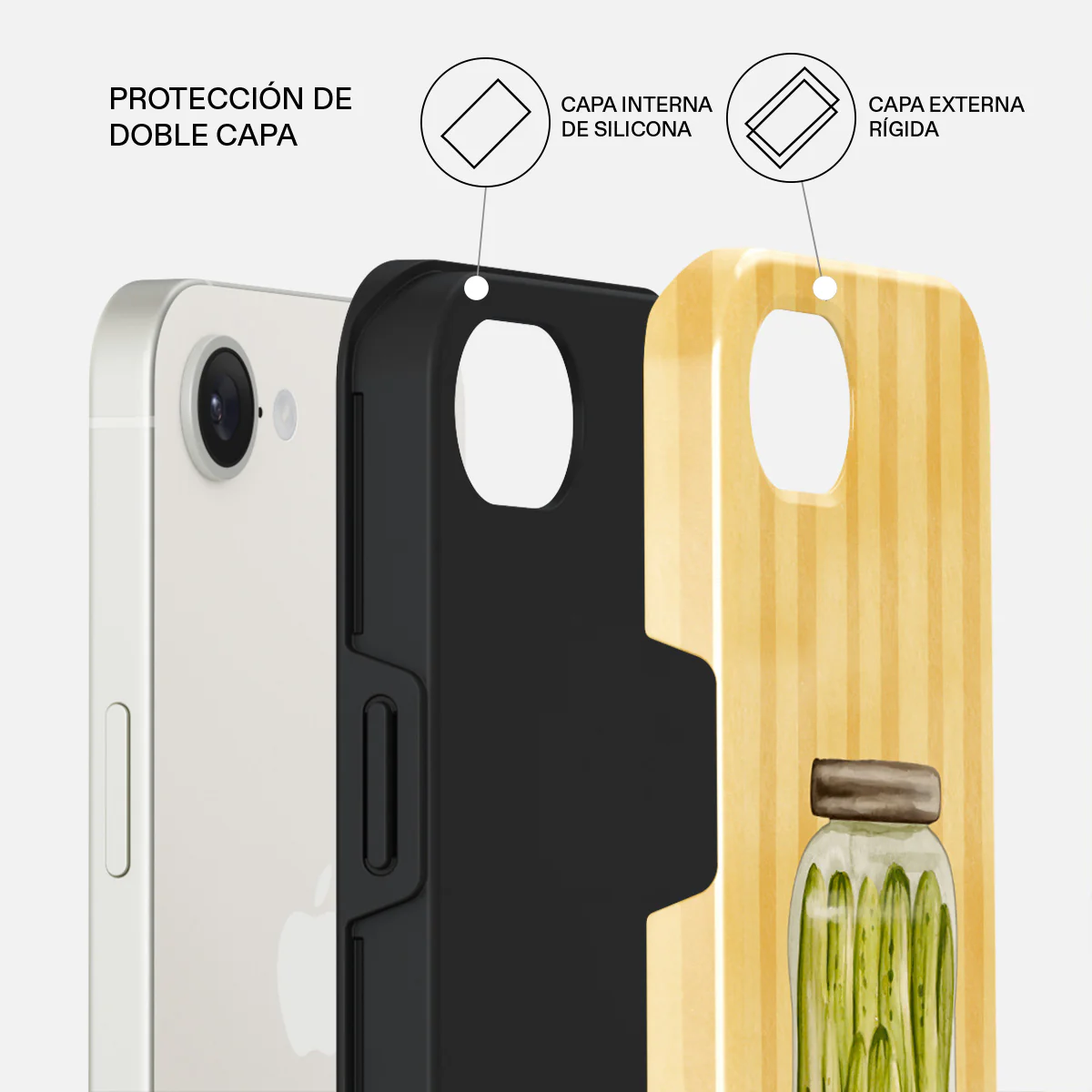 Pickled - iPhone 16e Funda - Image 2
