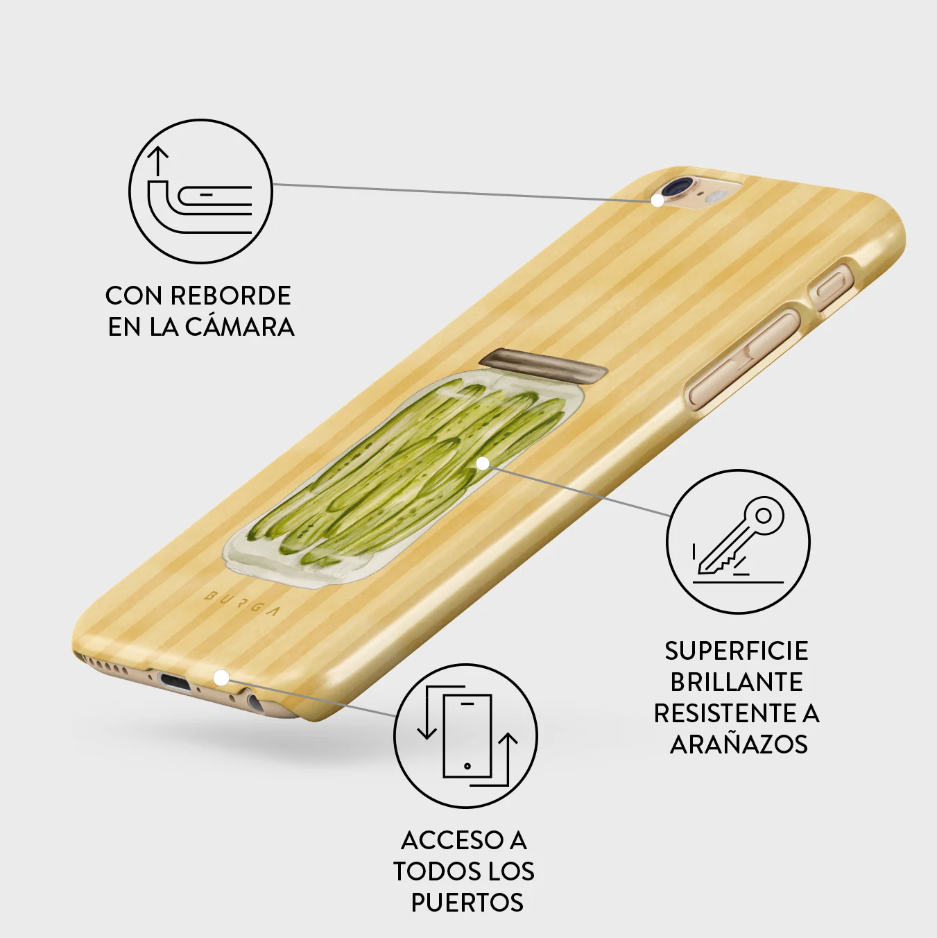 Pickled - iPhone 6 / 6S Funda - Image 3