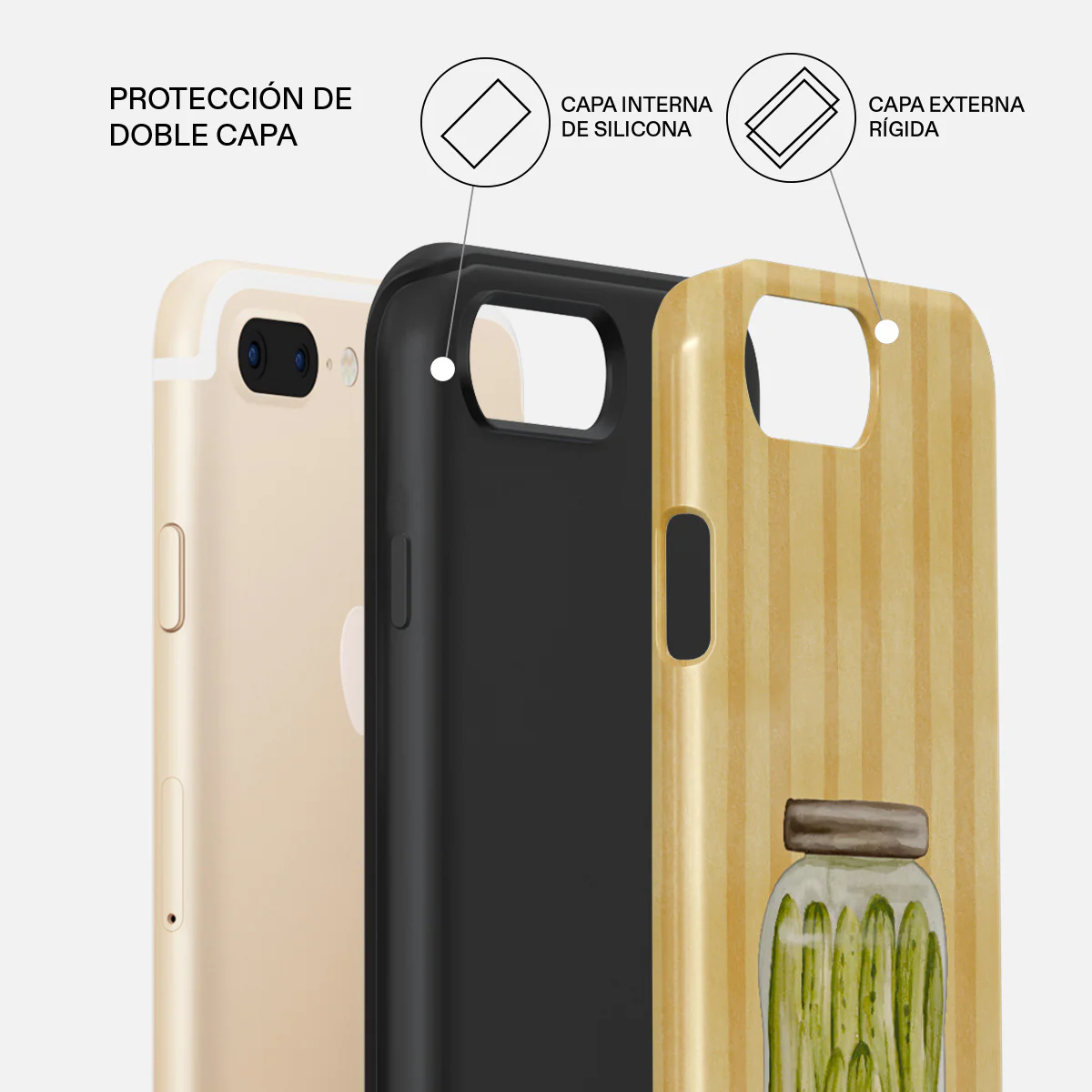 Pickled - iPhone 7 Plus / 8 Plus Funda - Image 6