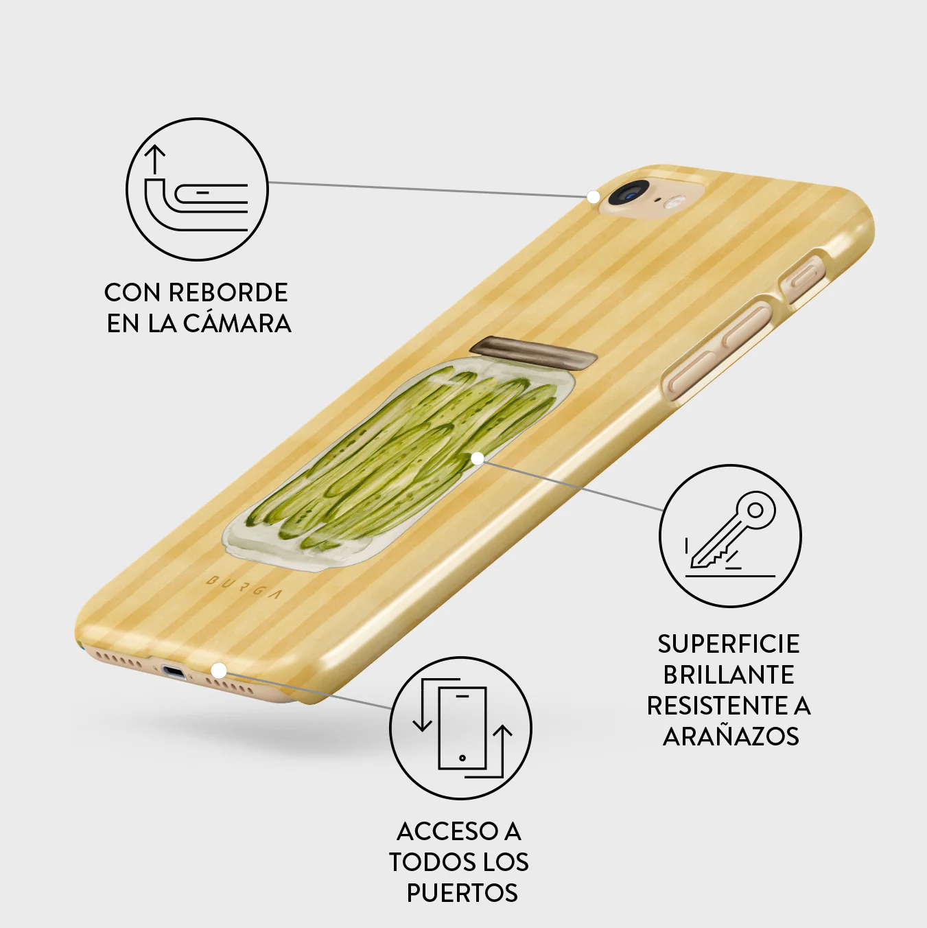 Pickled - iPhone SE (2022) Funda - Image 3