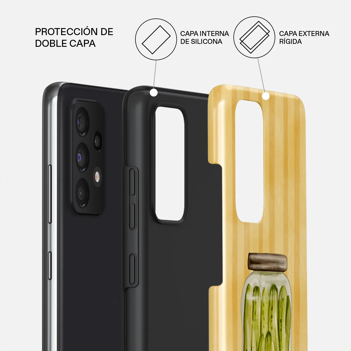 Pickled - Samsung Galaxy A72 4G / 5G Funda - Image 6