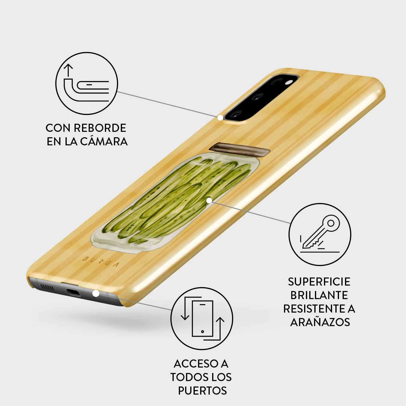Pickled - Samsung Galaxy S20 4G / 5G Funda - Image 3