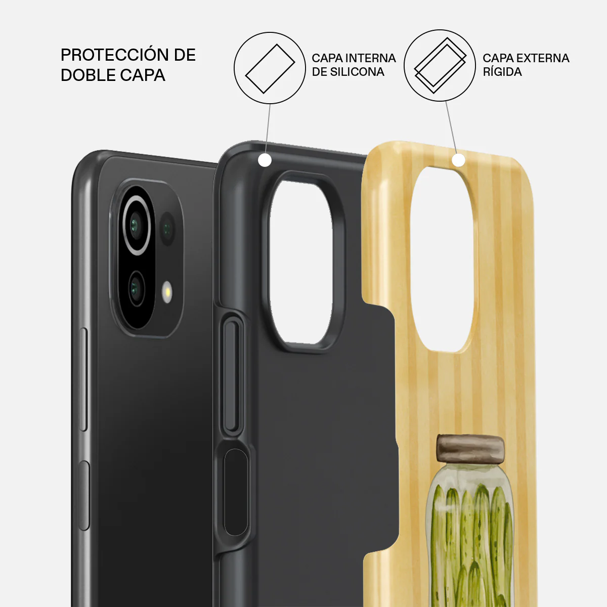 Pickled - Xiaomi Mi 11 Lite 4G / 5G Funda - Image 2