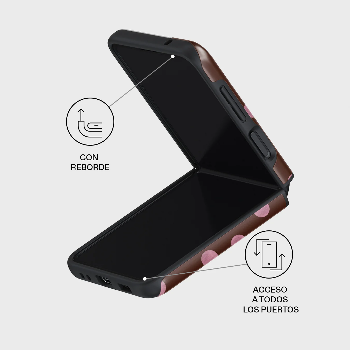 Pillow Talk - Samsung Galaxy Z Flip 3 Funda - Image 3