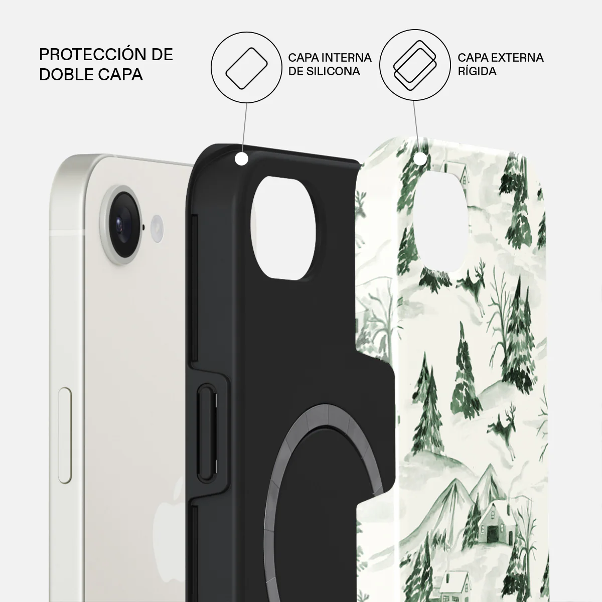 Pine Lodge - iPhone 17e Funda - Image 2