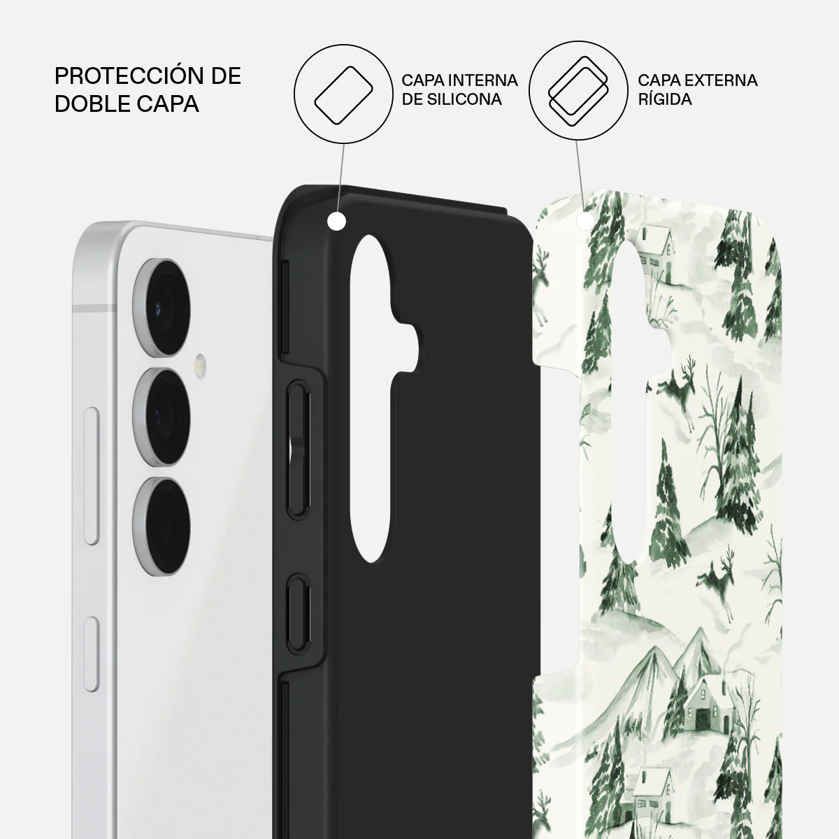 Pine Lodge - Samsung Galaxy S25 FE Funda - Image 2