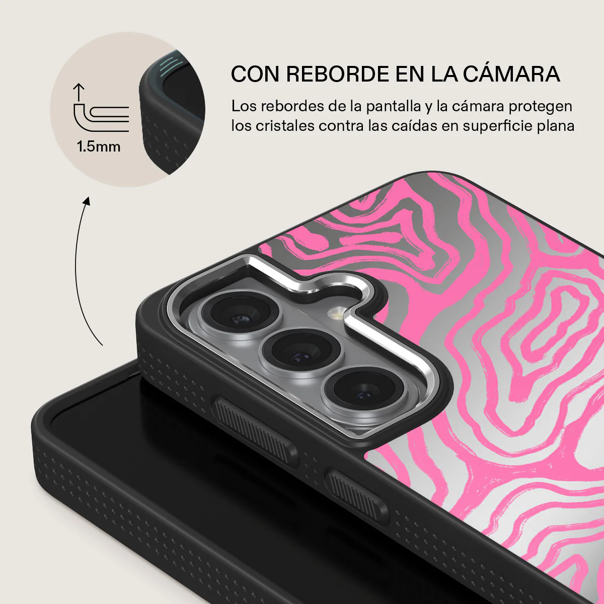 Pink Shores - Samsung Galaxy S26 Plus Funda - Image 60