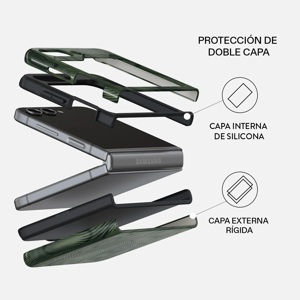 Pioneer - Samsung Galaxy Z Flip 5 Funda - Image 2