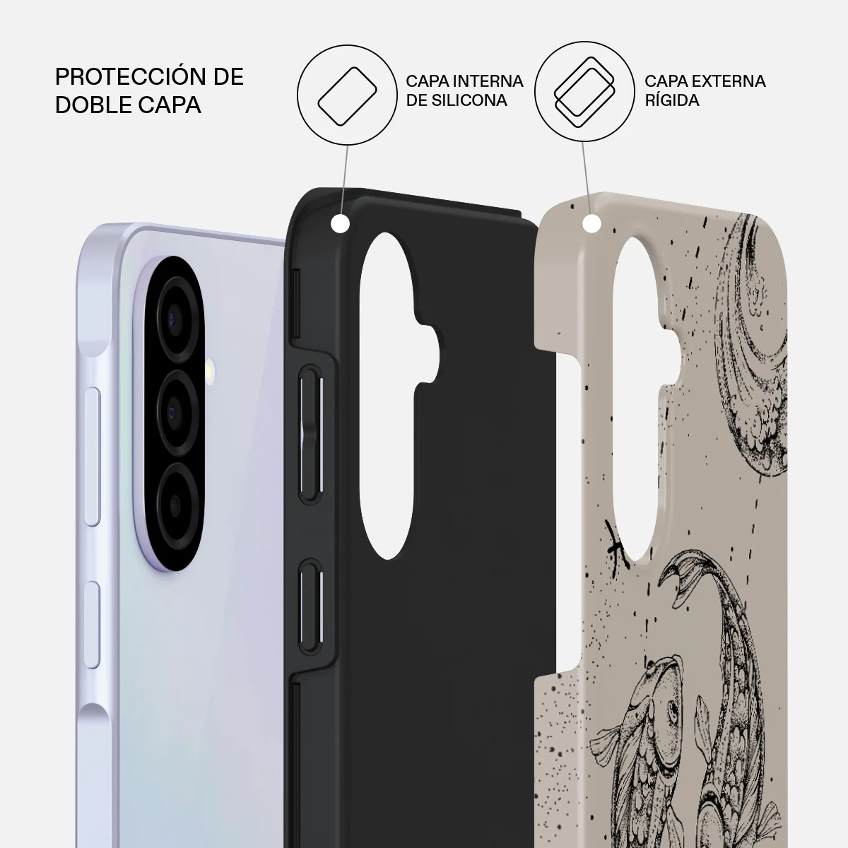 Pisces - Samsung Galaxy A37 5G Funda - Image 2