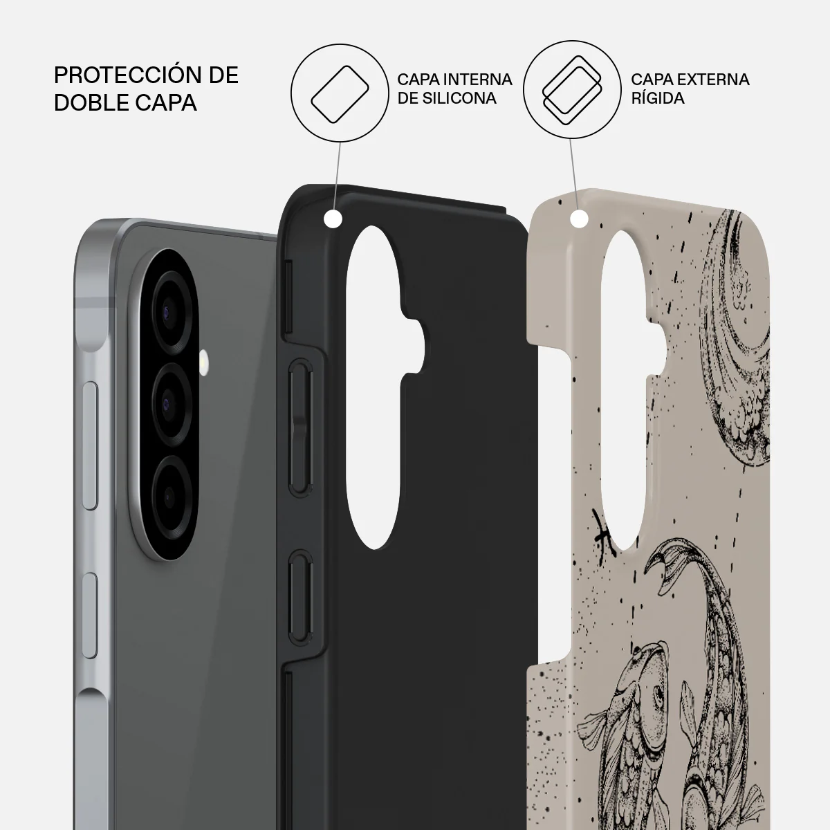 Pisces - Samsung Galaxy A57 5G Funda - Image 2