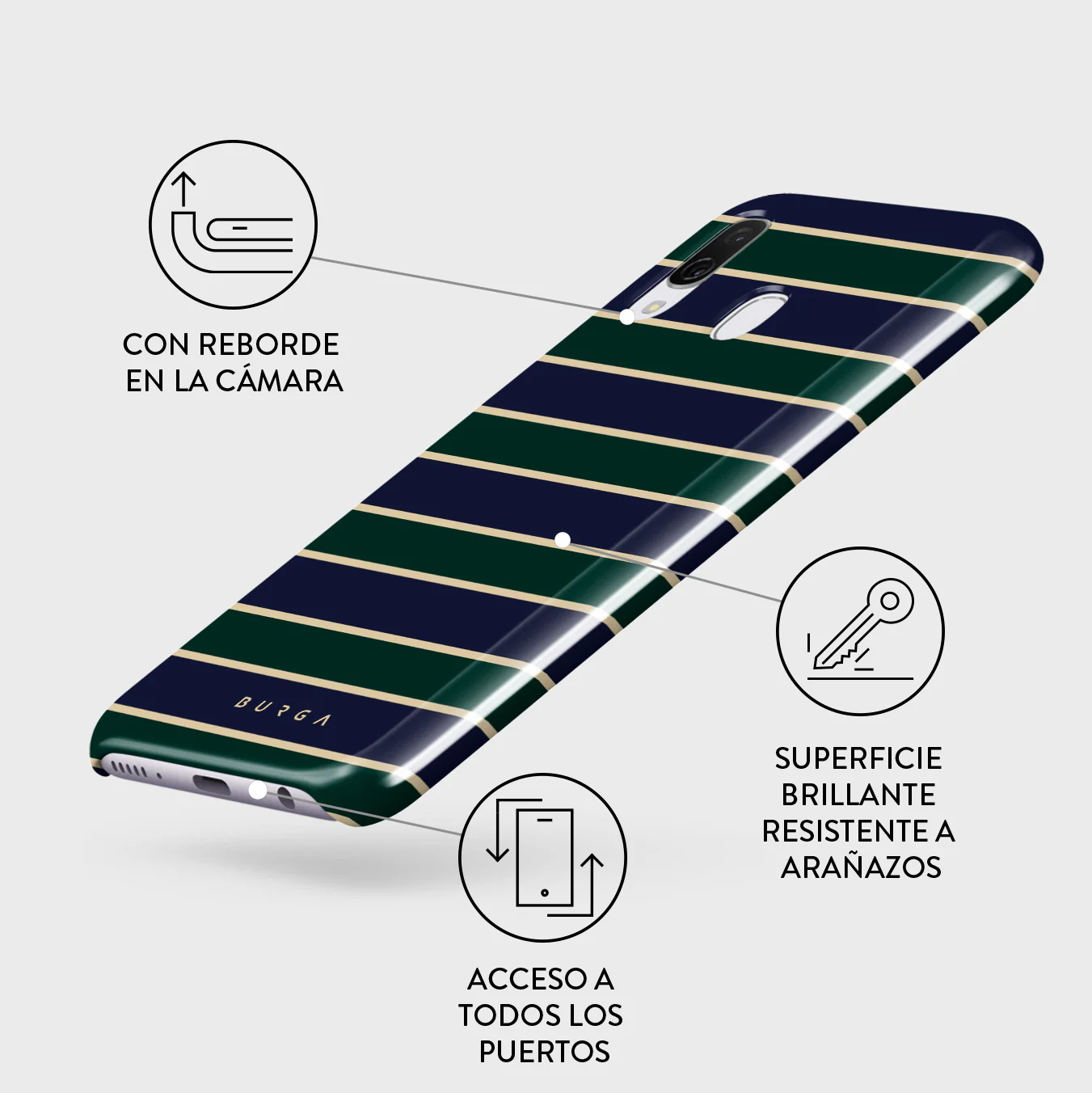 Polo - Samsung Galaxy A40 Funda - Image 3