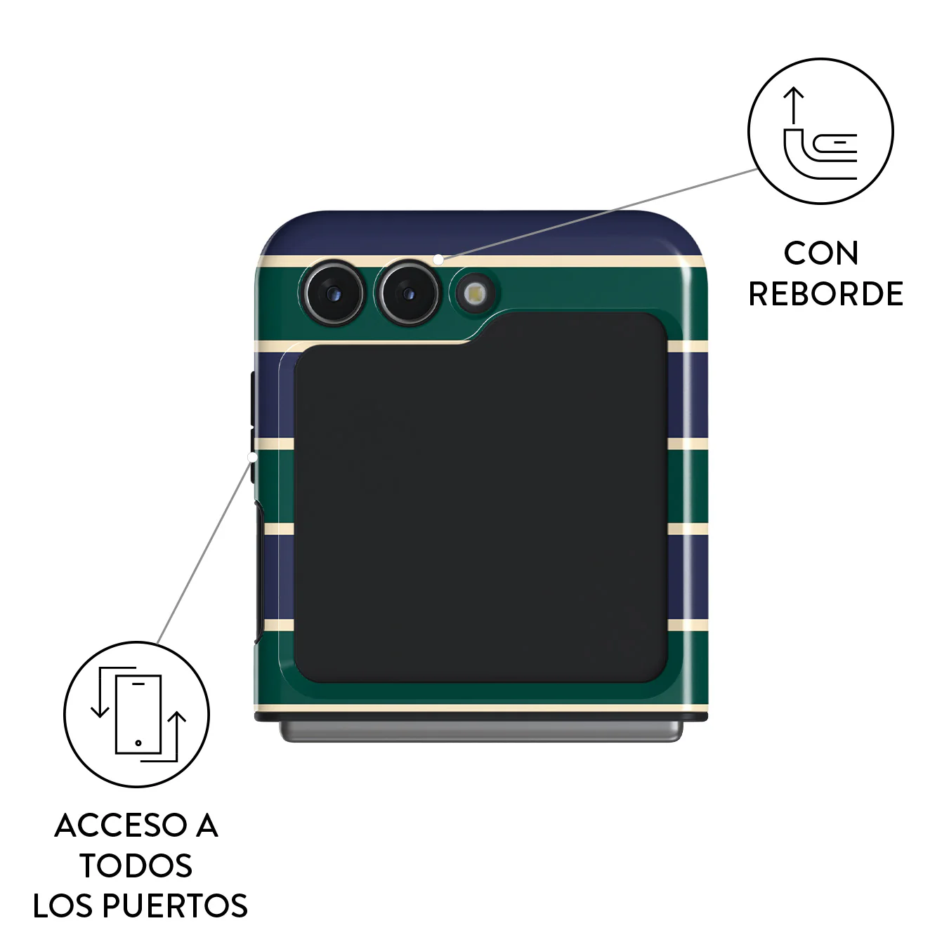 Polo - Samsung Galaxy Z Flip 5 Funda - Image 3