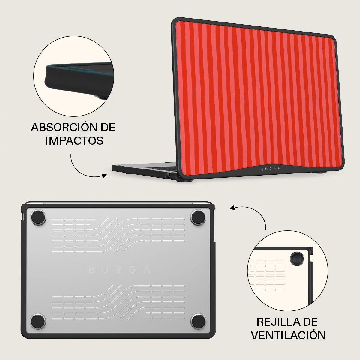 Pomegranate - Funda para Macbook - Image 13