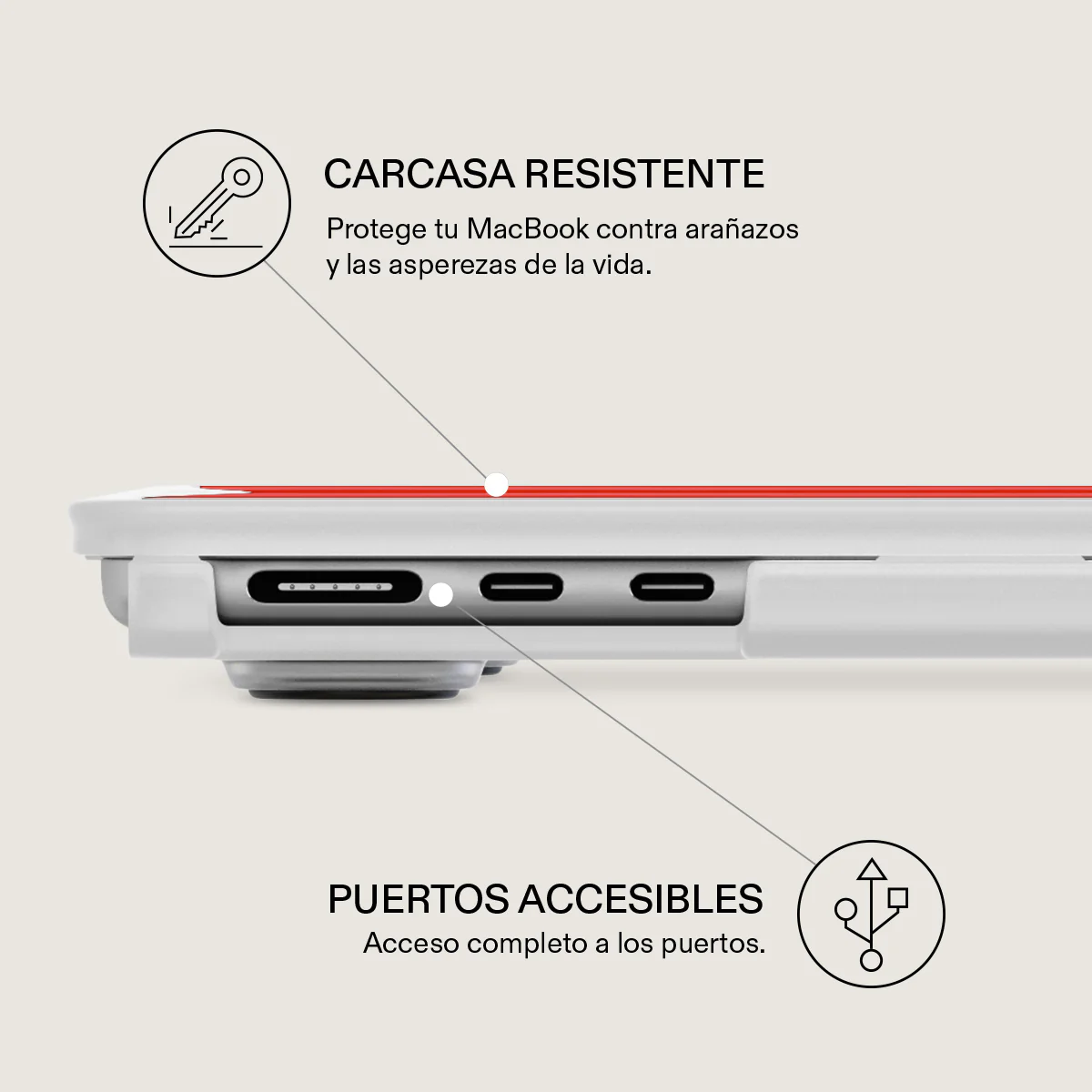 Pomegranate - Funda para Macbook - Image 18