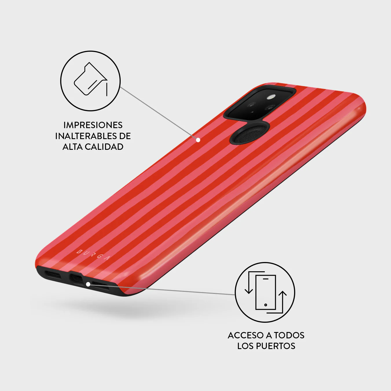 Pomegranate - Google Pixel 5 Funda - Image 3