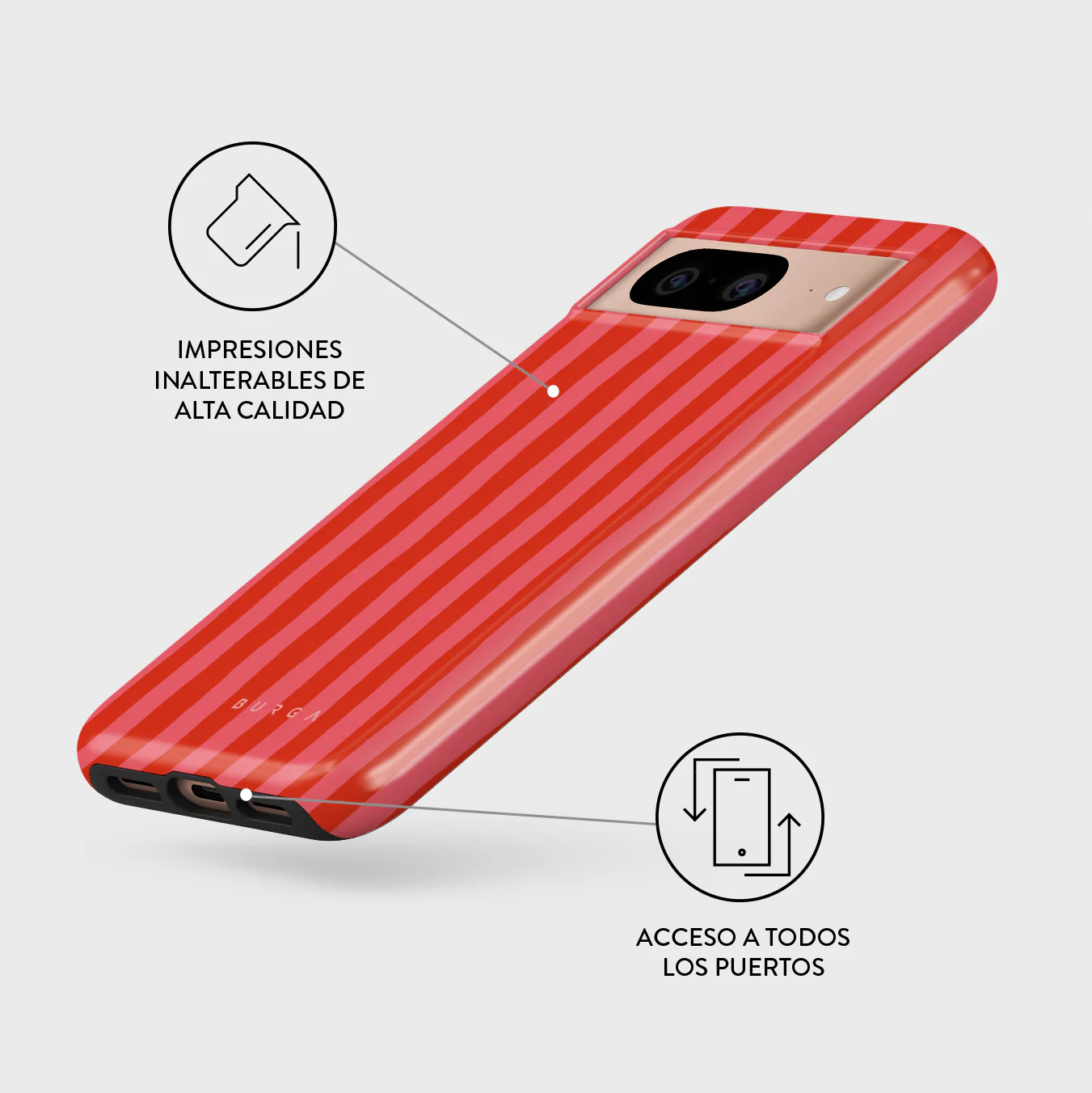 Pomegranate - Google Pixel 8 Funda - Image 3
