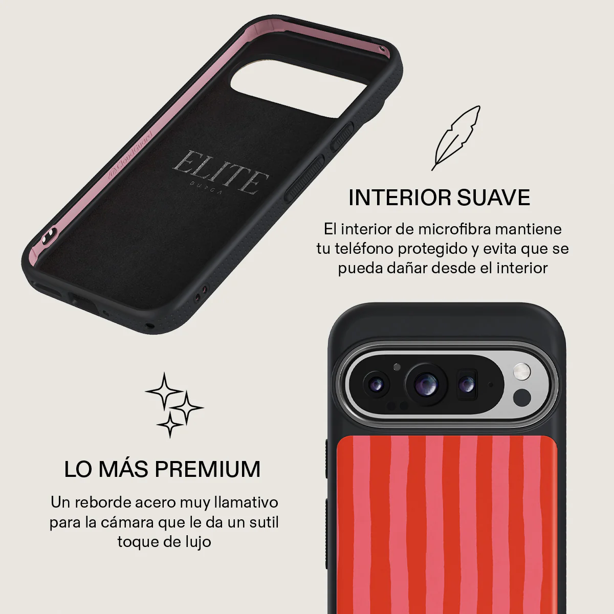 Pomegranate - Google Pixel 9 Pro Funda - Image 17