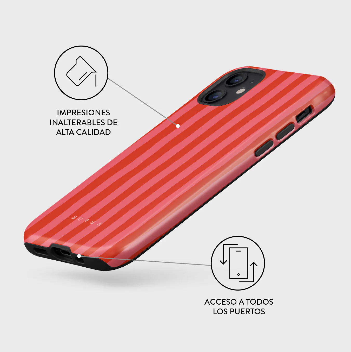 Pomegranate - iPhone 12 Funda - Image 3