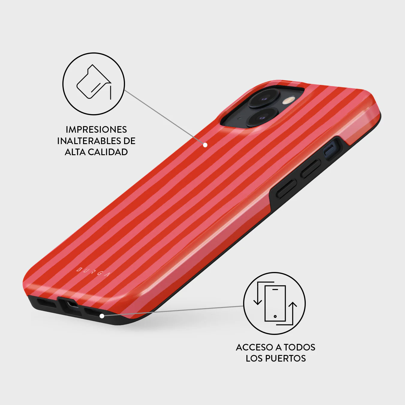Pomegranate - iPhone 15 Funda - Image 3