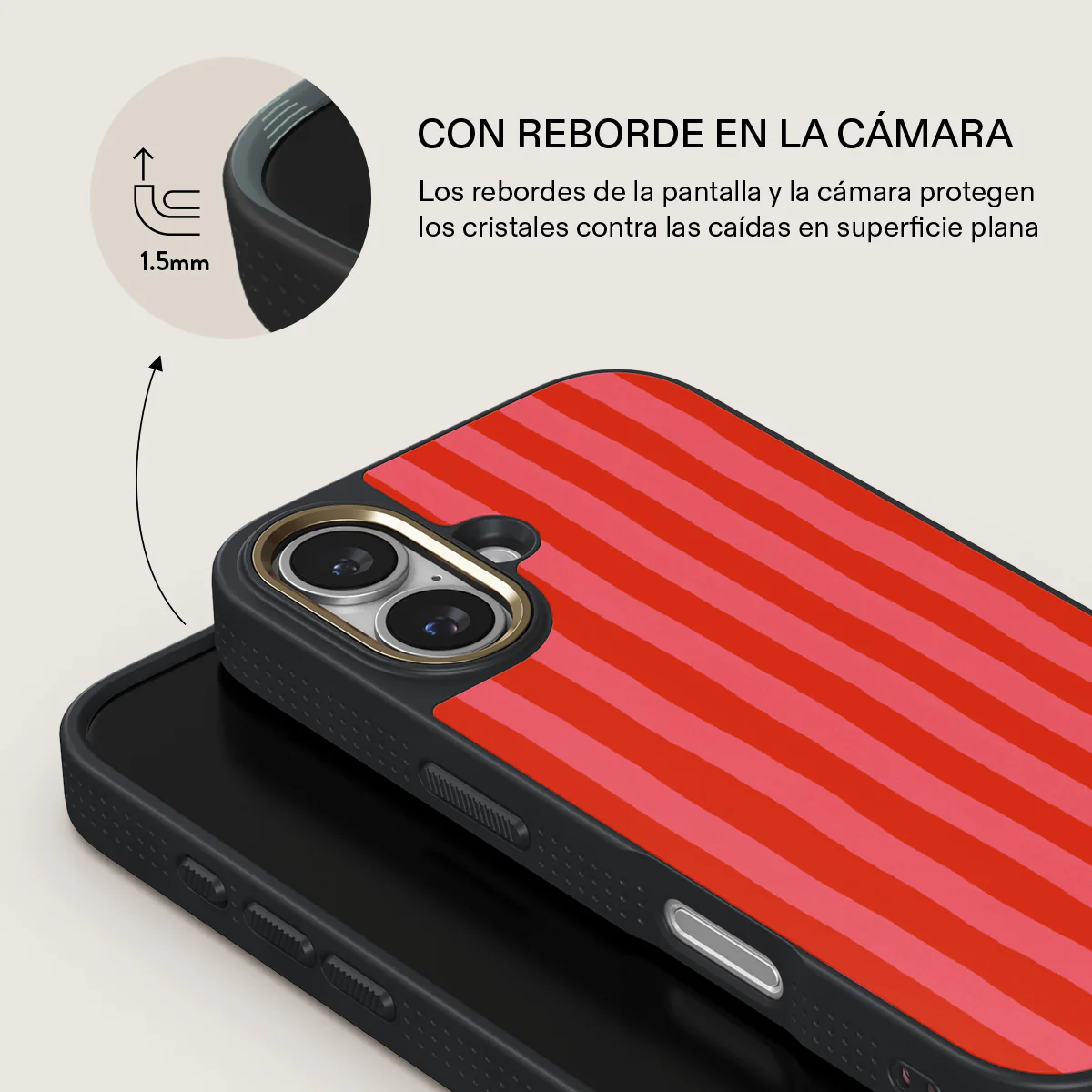 Pomegranate - iPhone 16 Funda - Image 9