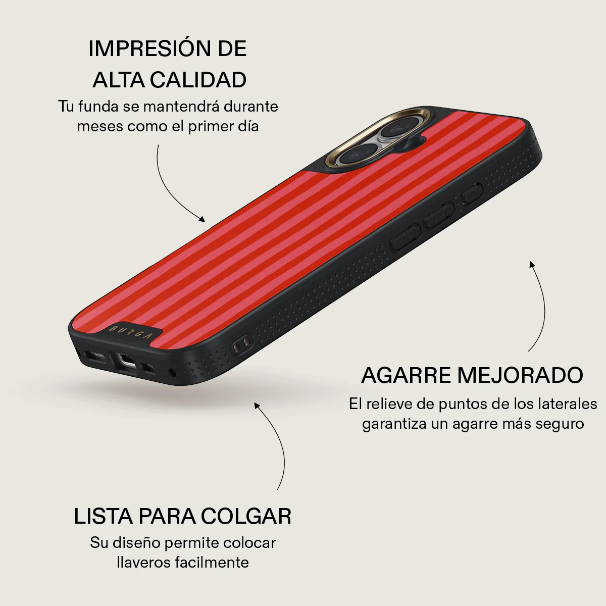 Pomegranate - iPhone 16 Plus Funda - Image 10