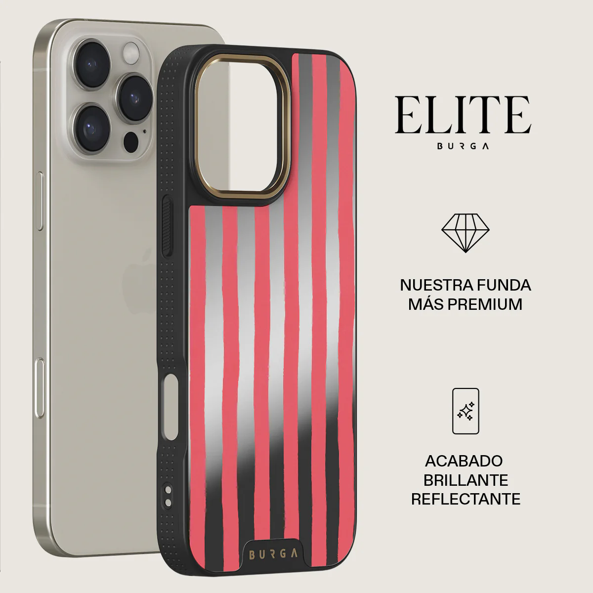 Pomegranate - iPhone 16 Pro Funda - Image 28
