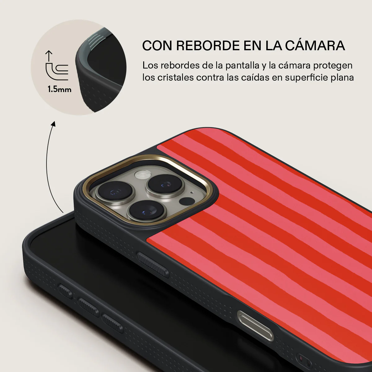 Pomegranate - iPhone 16 Pro Funda - Image 9