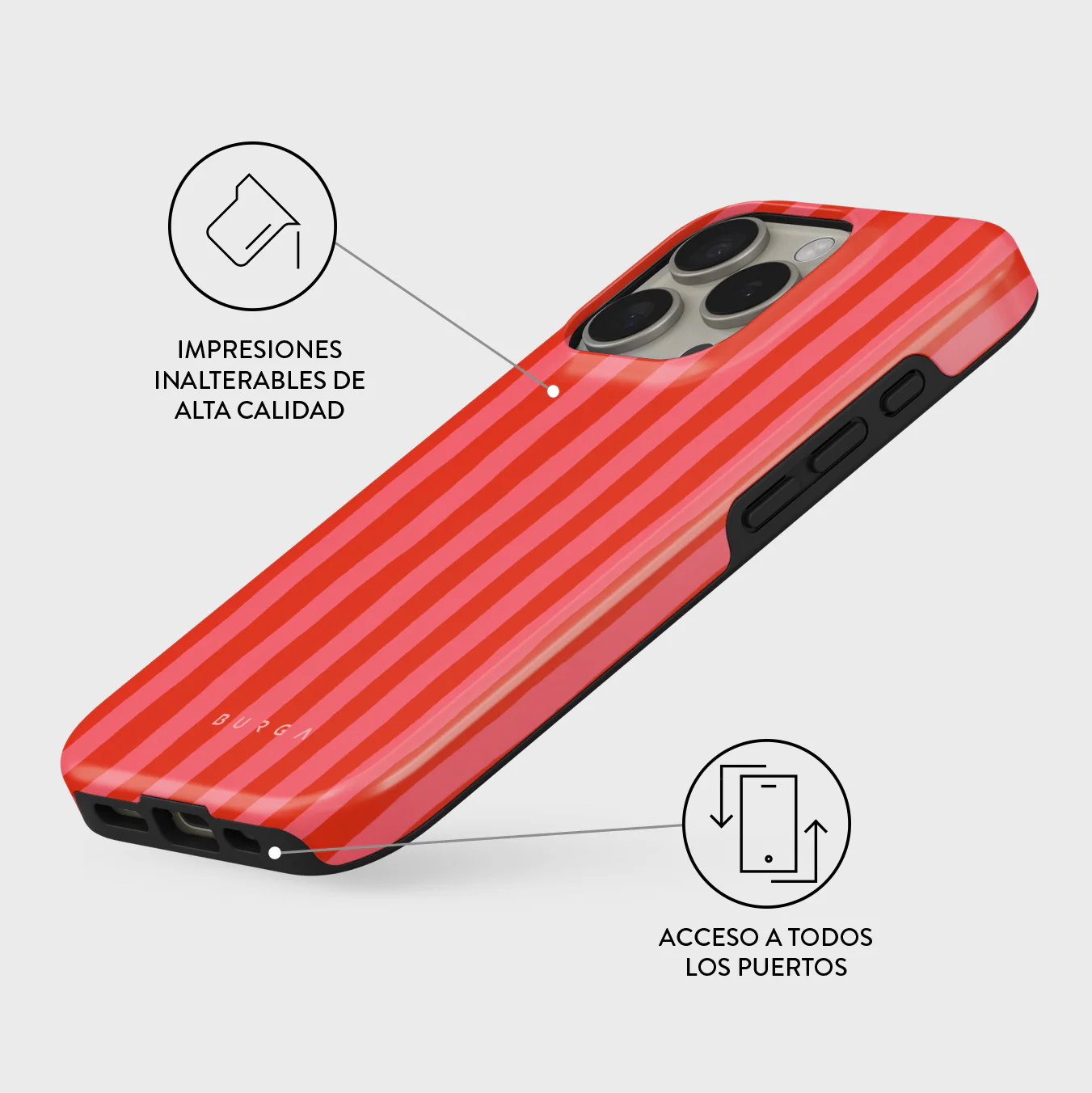 Pomegranate - iPhone 16 Pro Max Funda - Image 3