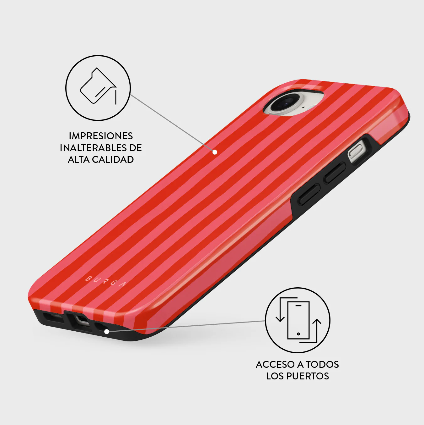 Pomegranate - iPhone 16e Funda - Image 3