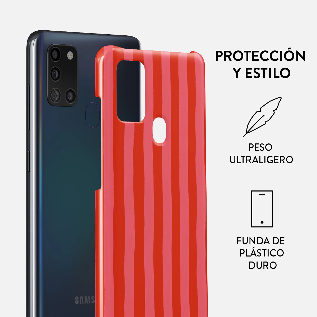 Pomegranate - Samsung Galaxy A21s 4G Funda - Image 2