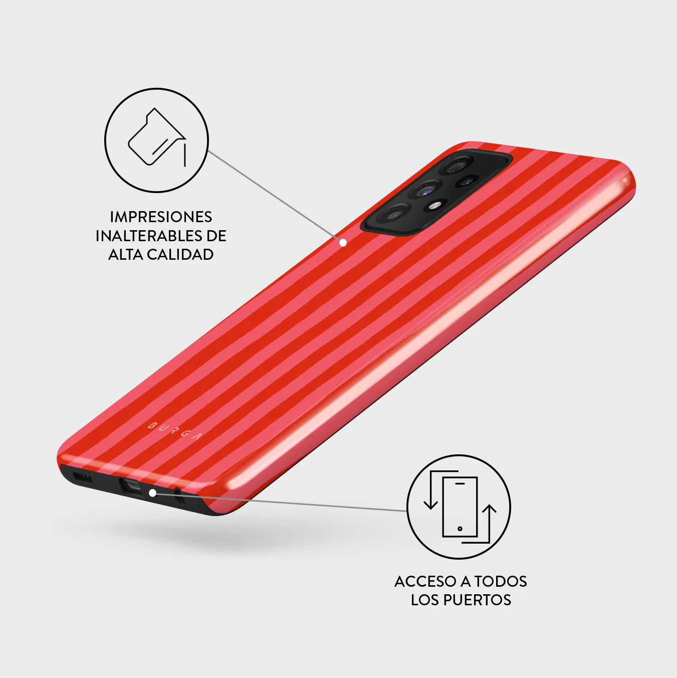 Pomegranate - Samsung Galaxy A52 / A52S 4G / 5G Funda - Image 3