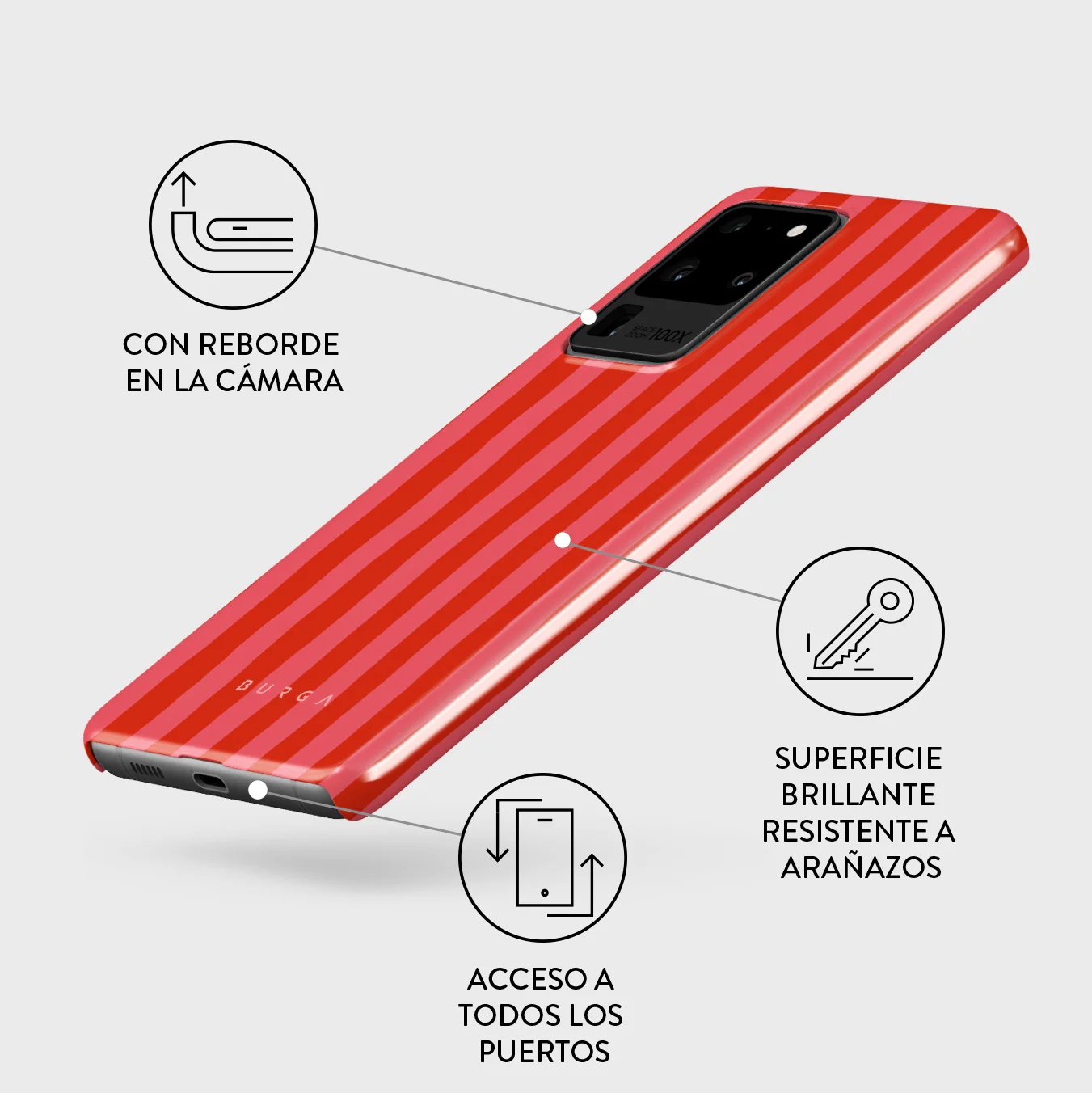 Pomegranate - Samsung Galaxy S20 Ultra 4G / 5G Funda - Image 3