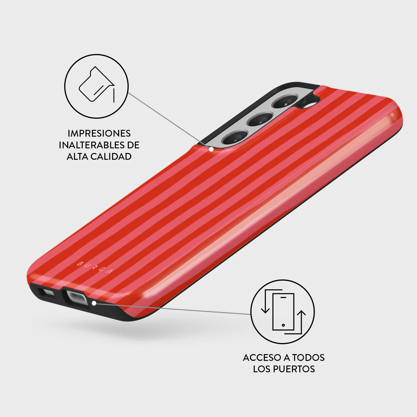 Pomegranate - Samsung Galaxy S22 Funda - Image 3
