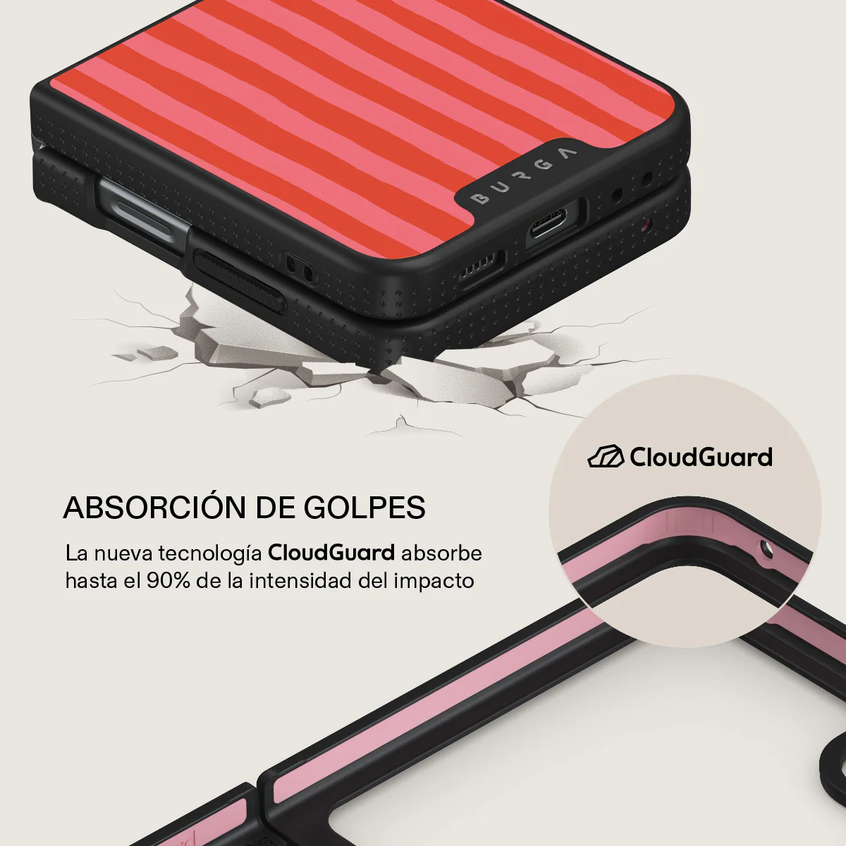 Pomegranate - Samsung Galaxy Z Flip 5 Funda - Image 17