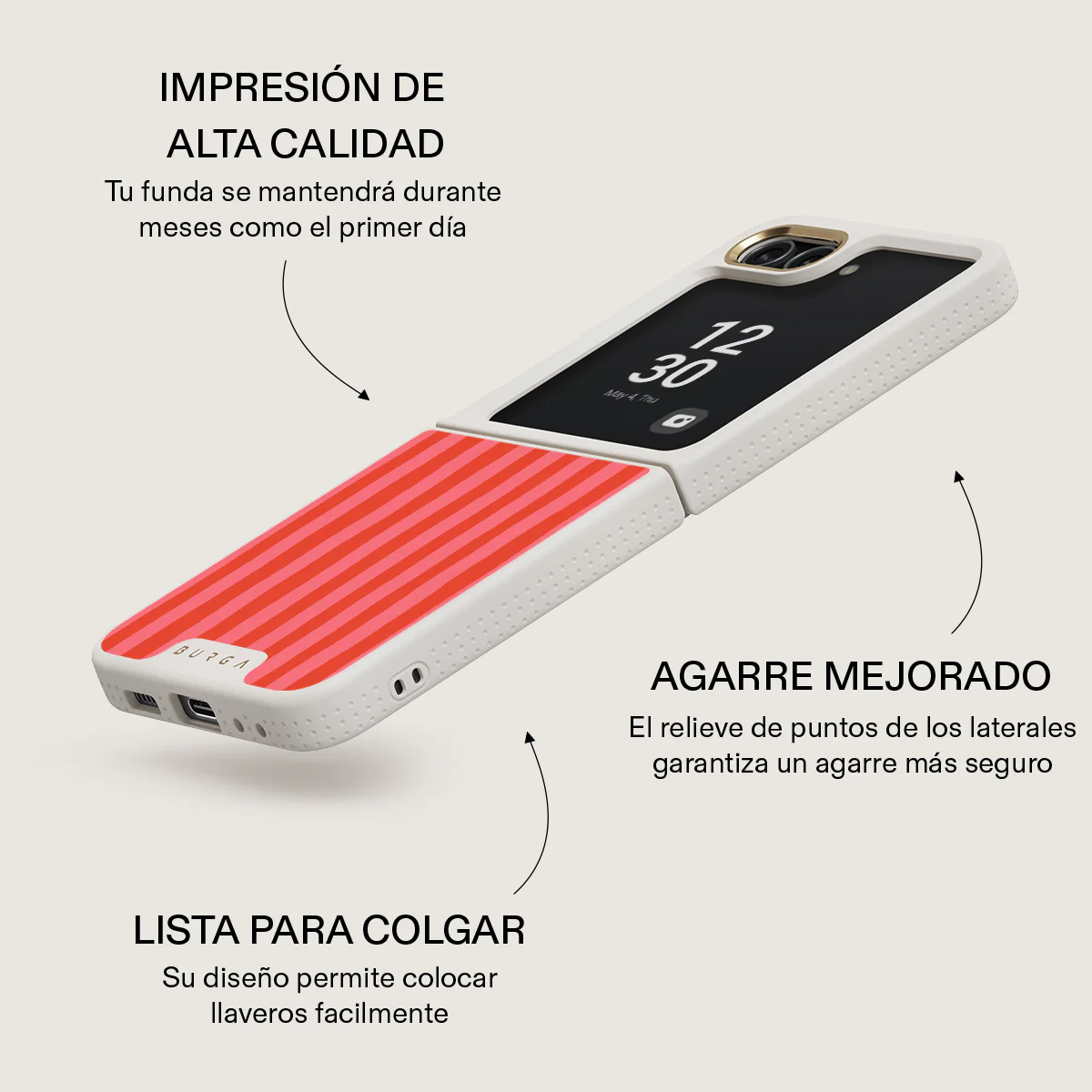 Pomegranate - Samsung Galaxy Z Flip 5 Funda - Image 26