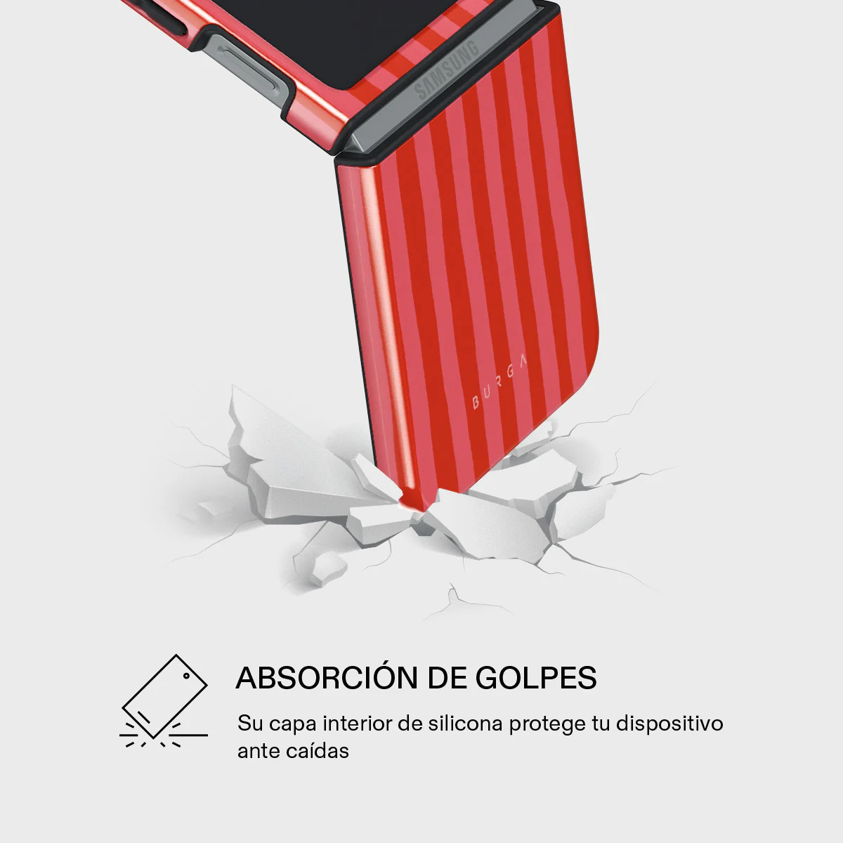 Pomegranate - Samsung Galaxy Z Flip 7 FE Funda - Image 4