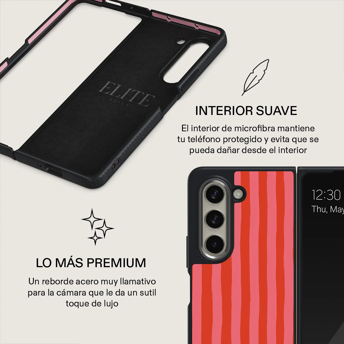 Pomegranate - Samsung Galaxy Z Fold 5 Funda - Image 13