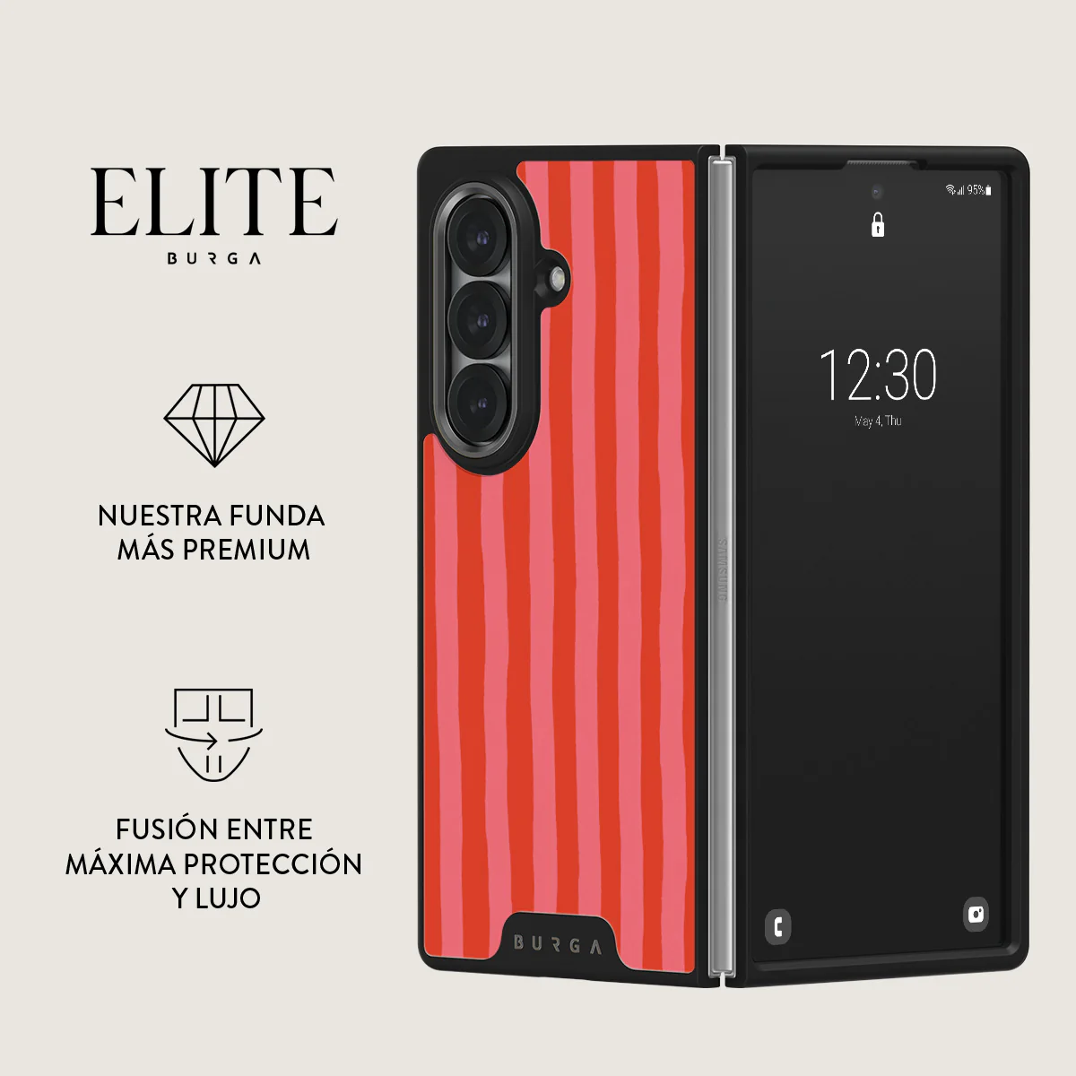 Pomegranate - Samsung Galaxy Z Fold 7 Funda - Image 9