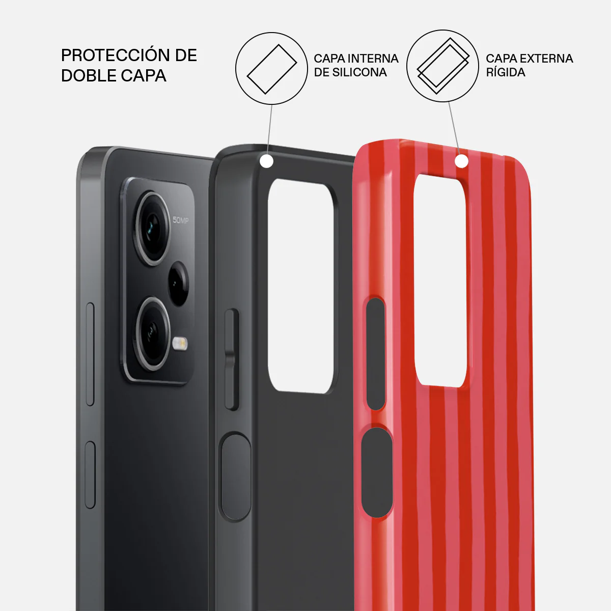 Pomegranate - Xiaomi Redmi Note 12 Pro 5G Funda - Image 2
