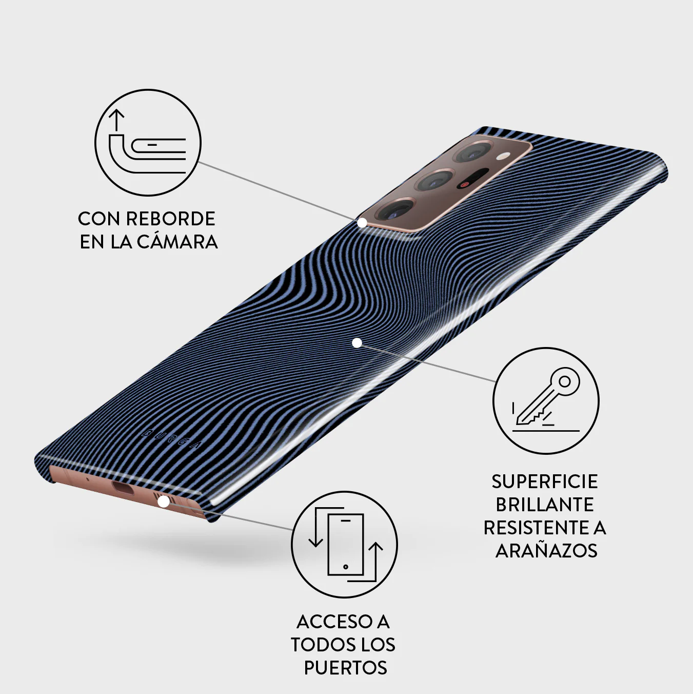 Pulse - Samsung Galaxy Note 20 Ultra 4G / 5G Funda - Image 3