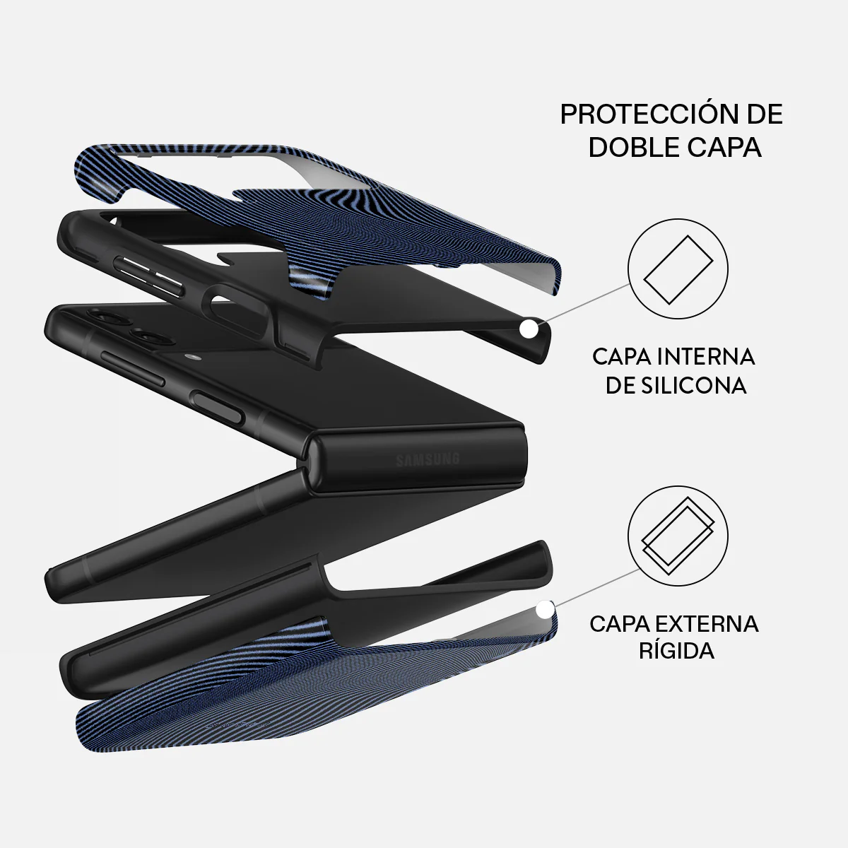 Pulse - Samsung Galaxy Z Flip 3 Funda - Image 2