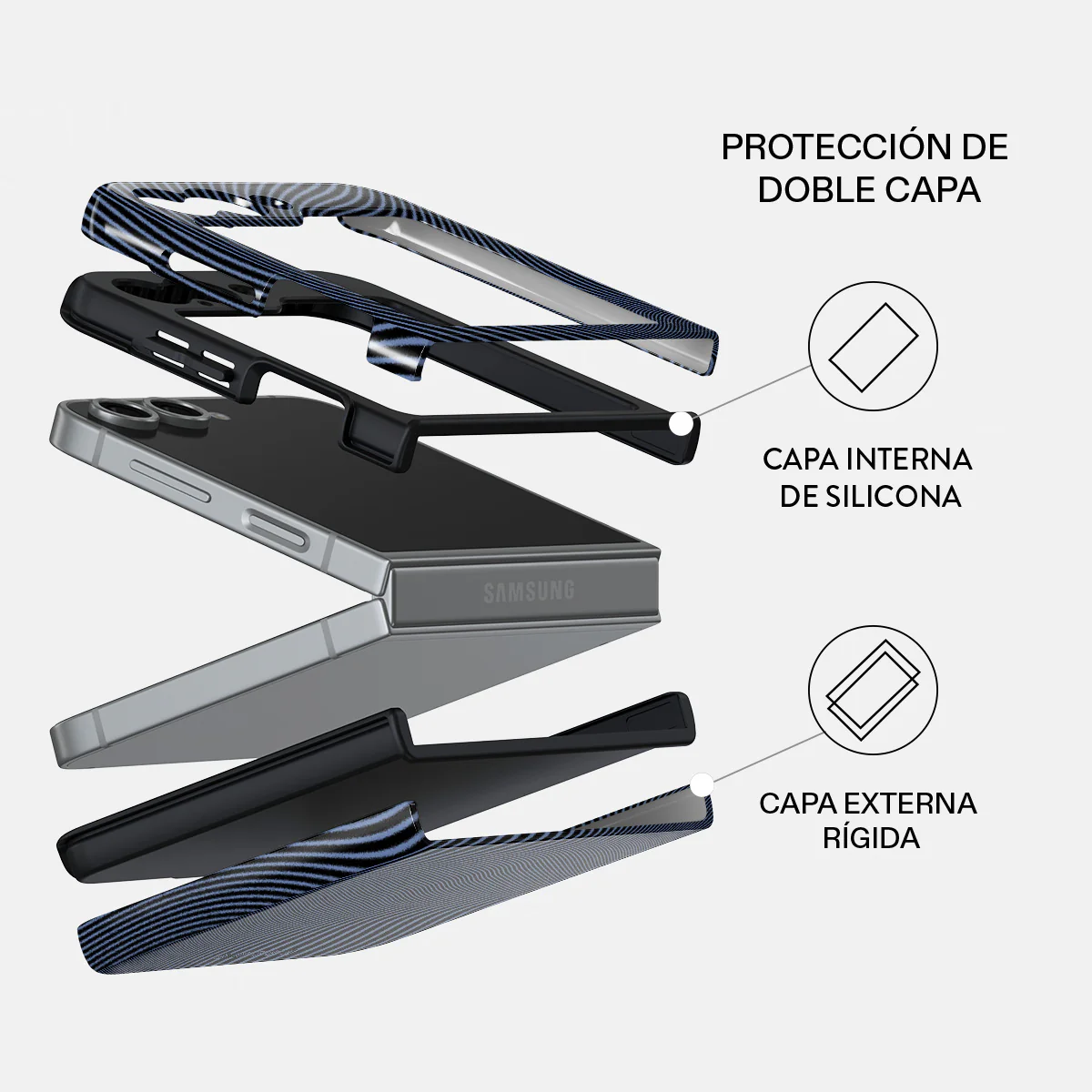 Pulse - Samsung Galaxy Z Flip 6 Funda - Image 2