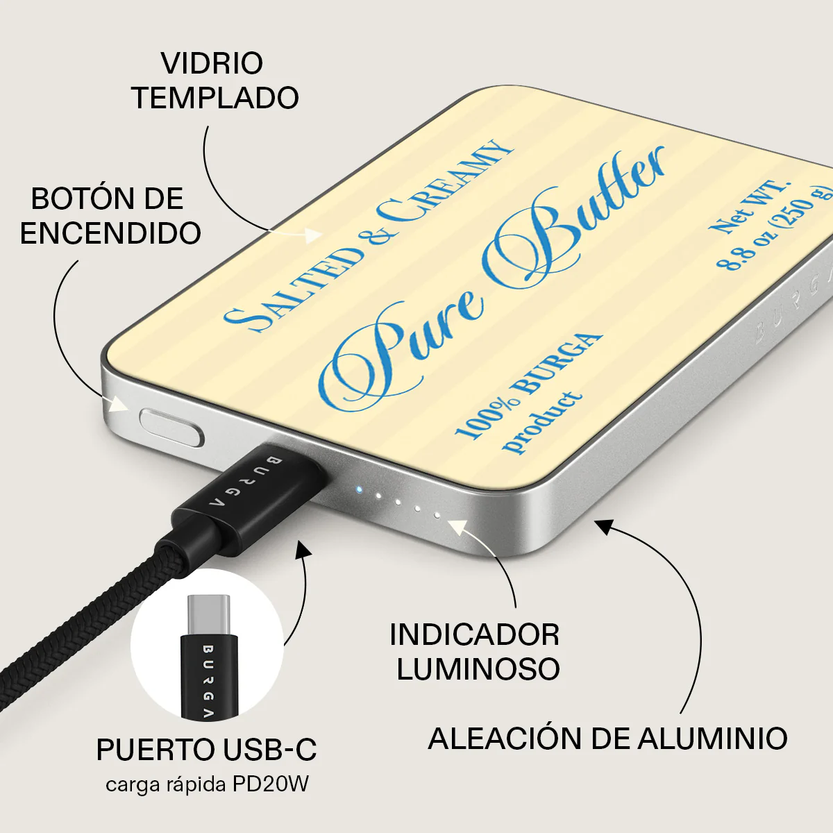 Pure Butter - Power Bank Magnético - Image 15