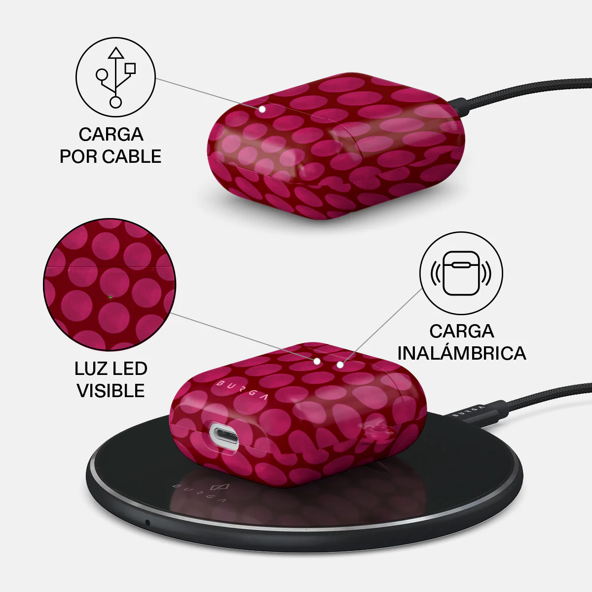 Reset Button - AirPods Funda - Image 3