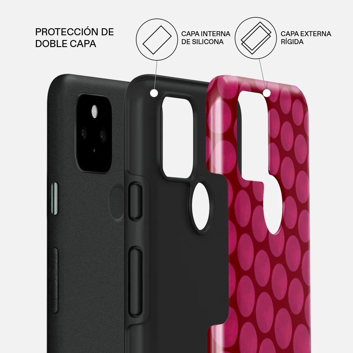 Reset Button - Google Pixel 5 Funda - Image 2