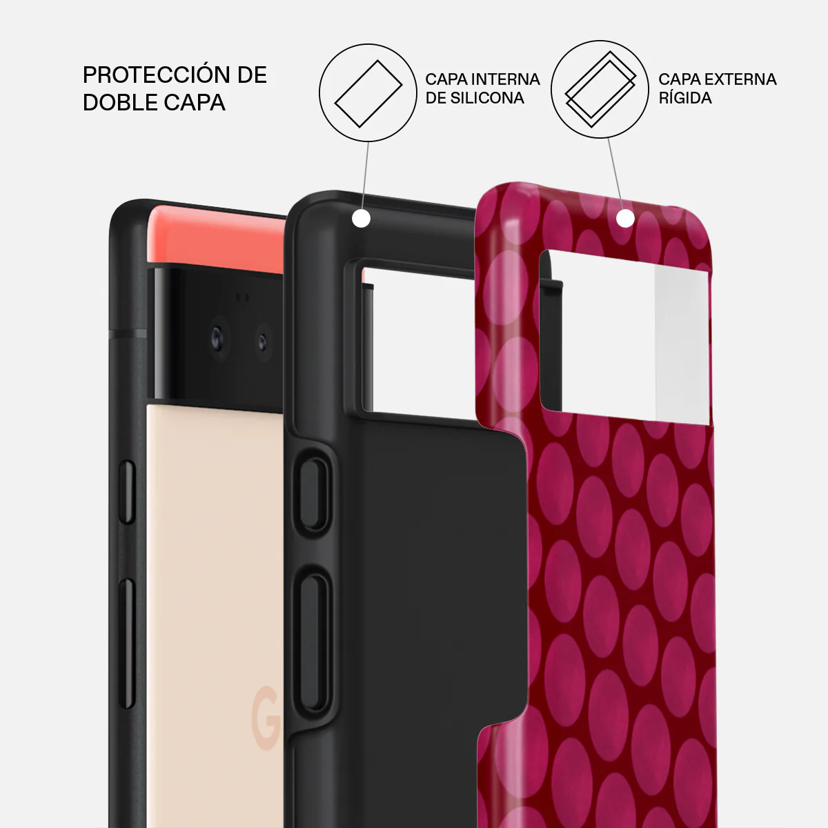 Reset Button - Google Pixel 6 Funda - Image 2