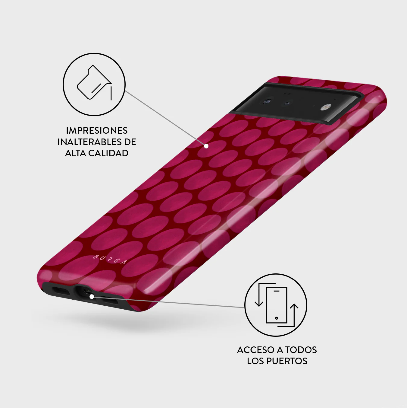 Reset Button - Google Pixel 6a Funda - Image 3