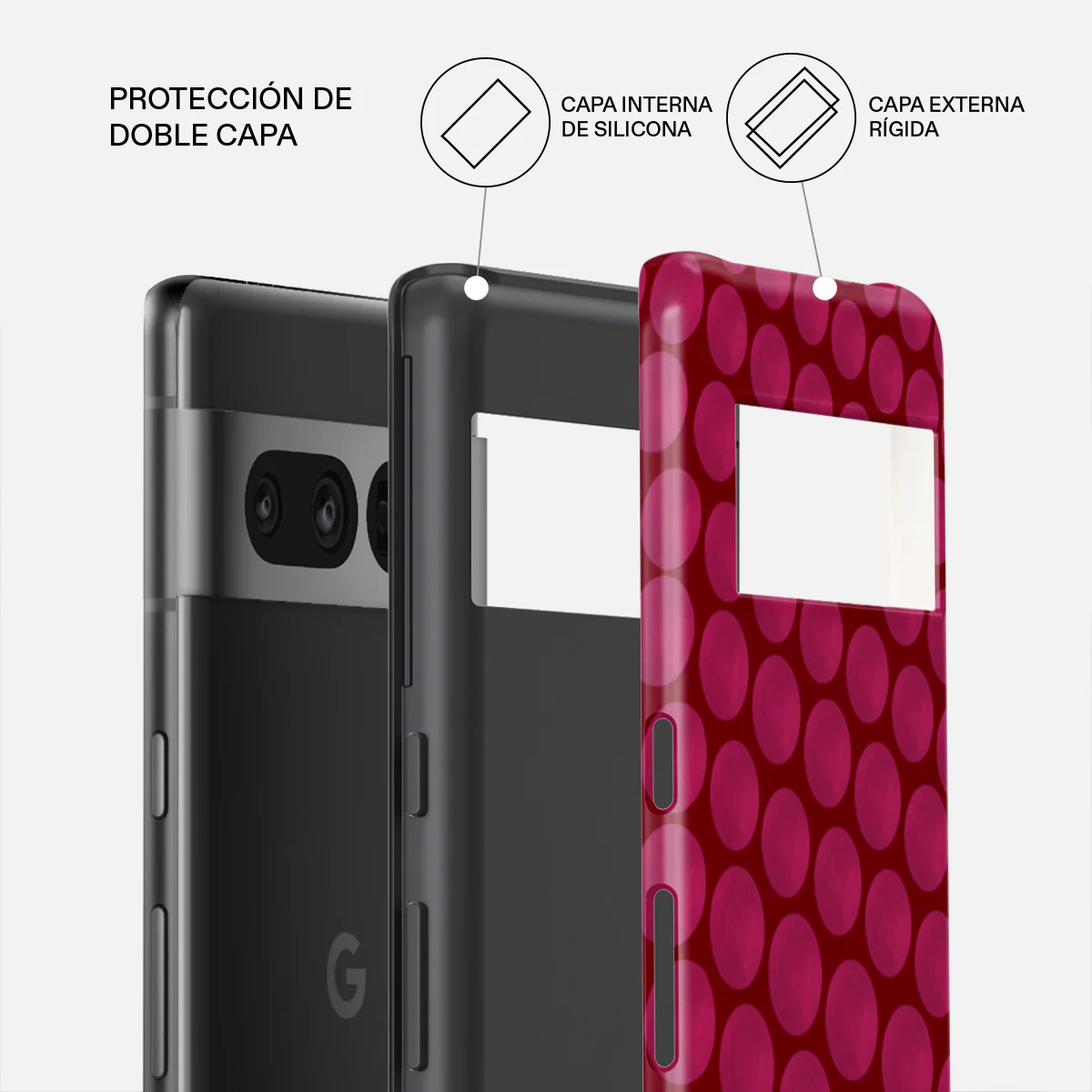 Reset Button - Google Pixel 7 Pro Funda - Image 2
