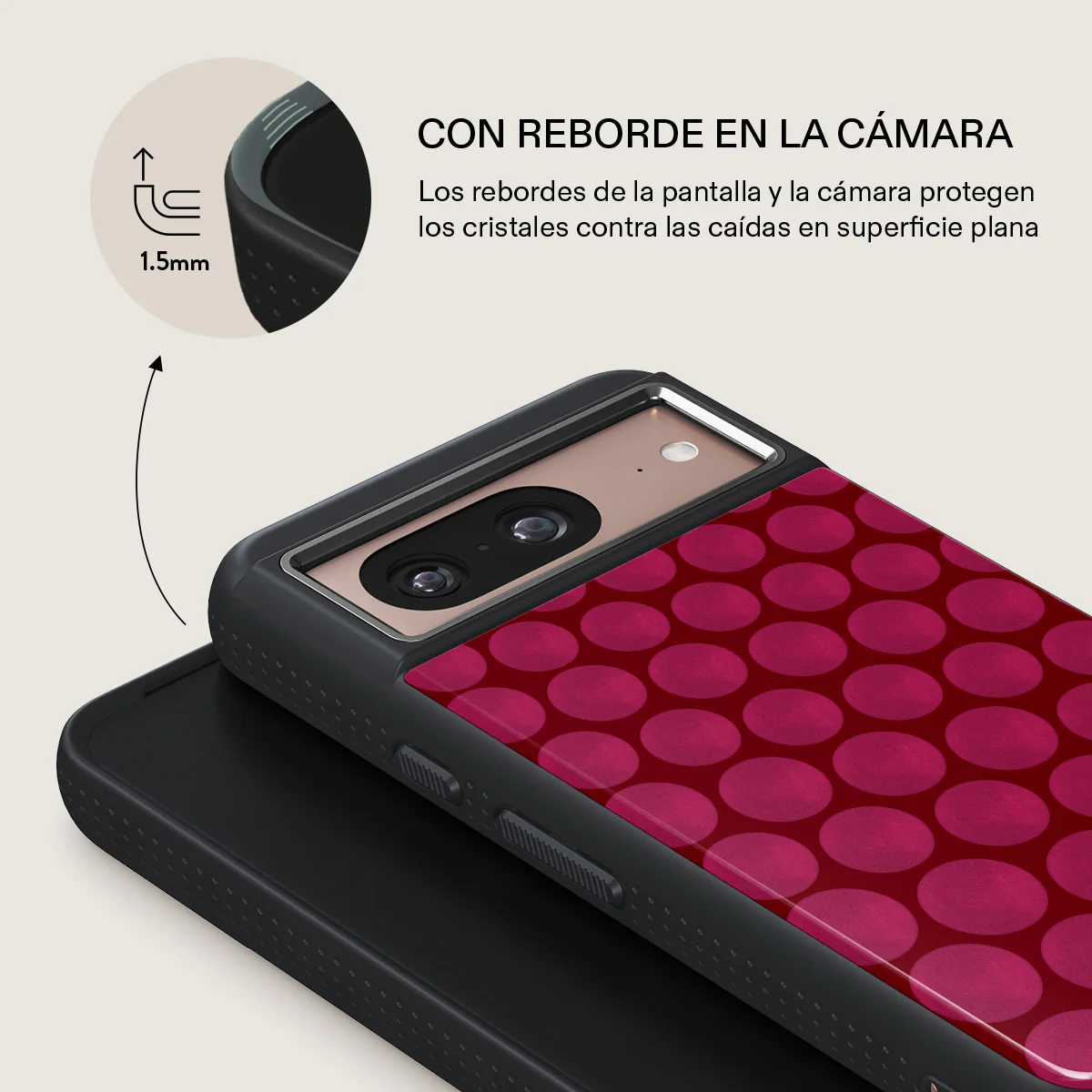 Reset Button - Google Pixel 8 Funda - Image 15